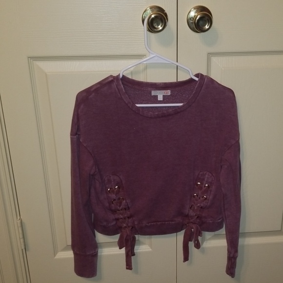 Tops - Criss cross hoodie Tops - Criss cross hoodie